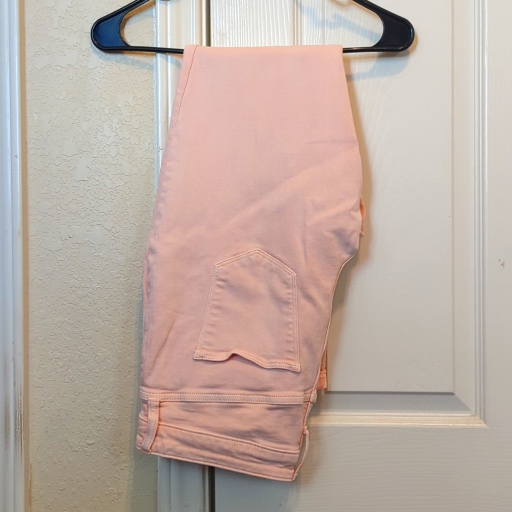 Baby Pink Skinny Jeans